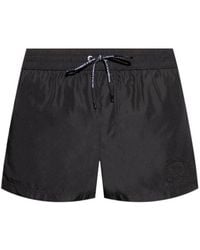 Dolce & Gabbana - Elastic Waist Swim Boxer Shorts - Lyst