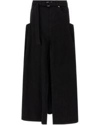 Sacai - Denim Skirt - Lyst