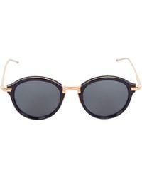 Thom Browne - Eyewear Round Frame Sunglasses - Lyst