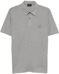 Brioni - Logo-Embroidered Polo Shirt - Lyst