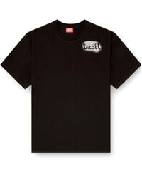 DIESEL - T-Boxt-V-2 Crewneck T-Shirt - Lyst