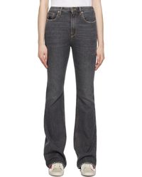 Golden Goose - High-Rise Flared Jeans - Lyst