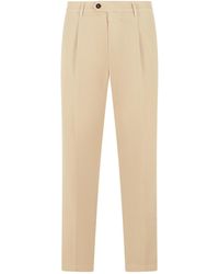 Eleventy - Pleated Tailored Pants - Lyst