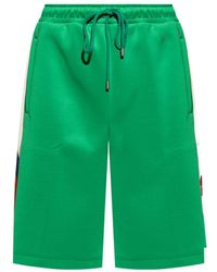 Gucci - Side Stripe-Detail Shorts - Lyst