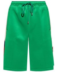 Gucci - Side Stripe-Detail Shorts - Lyst