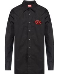 DIESEL - S-Dou-Plain Buttoned Shirt - Lyst