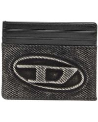 DIESEL - Logo-Embossed Card Case - Lyst