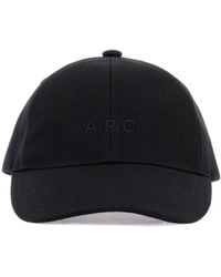 A.P.C. - Logo Baseball Cap - Lyst