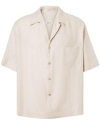 Kiton - Linen Bowling Shirt - Lyst