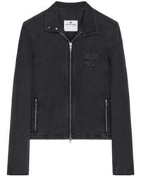 Courreges - Courrèges City Shadow Denim Jacket - Lyst