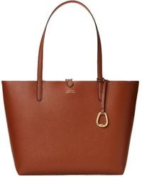Ralph Lauren - Reversible Leather Tote Bag - Lyst