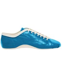 Dries Van Noten - Crinkled Leather Sneakers - Lyst