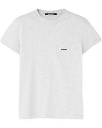 Jacquemus - Logo-Embroidered T-Shirt - Lyst