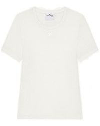 Courreges - Mesh T-Shirt - Lyst