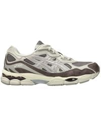 Asics - Gel-Nyc Mesh Panel Sneakers - Lyst