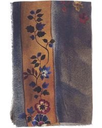 Faliero Sarti - Floral Pattern Rectangular Scarf - Lyst