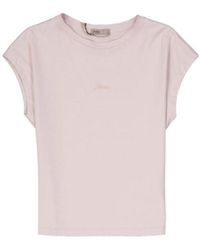 Herno - Crew Neck T-Shirt - Lyst