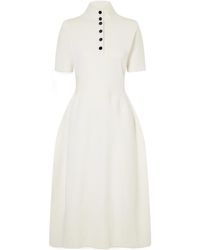 Proenza Schouler - Mathilde Ribbed Stretch-Jersey Midi Dress - Lyst