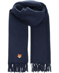 Maison Kitsuné - Maison Kitsuné Fox Head Scarf - Lyst