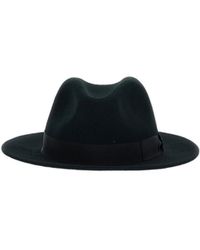 Borsalino - Grosgrain-Band Fedora Hat - Lyst