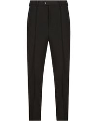 Prada - Slit-Detailed Tailored Trousers - Lyst