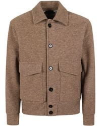 Dondup - Button-Up Patch-Pocket Jacket - Lyst