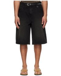 WOOYOUNGMI - Drawstring Denim Shorts - Lyst