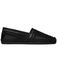Tory Burch - Cutout Logo Espadrilles - Lyst
