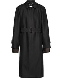 Maison Margiela - Single Breasted Trench Coat - Lyst