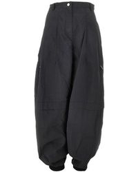 Jacquemus - Zip Detailed Balloon Trousers - Lyst