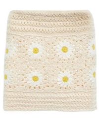 Alanui - Daisy Crocheted Miniskirt - Lyst
