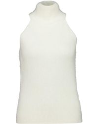Lisa Yang - Leaya Knitted Sleeveless Vest - Lyst