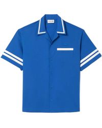 Lacoste - Relaxed-Fit Print Back Shirt - Lyst