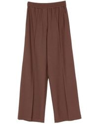 Brunello Cucinelli - Pleated Wide-Leg Trousers - Lyst