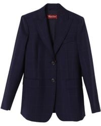 Max Mara - Long-Sleeved Suit Coat - Lyst