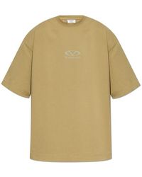 Vetements - Logo Printed Crewneck T-Shirt - Lyst