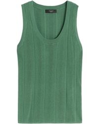 Weekend by Maxmara - Sleeveless Knitted Vest - Lyst