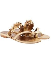 Manolo Blahnik - Elegant Cross-Strap Versatile Sandals - Lyst