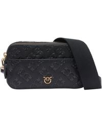 Pinko - Mini Logo-Debossed Cross Body Bag - Lyst