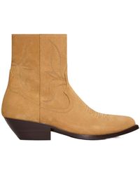 Celine - Leon Zipped Boot - Lyst