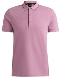 BOSS - Shortsleeve Polo Shirt - Lyst