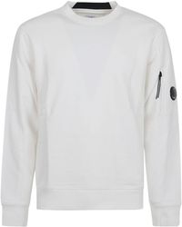 C.P. Company - Logo Emblem Sweatshirt - Lyst