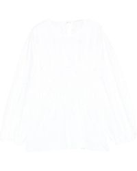 Cecilie Bahnsen - Puff-Sleeved Top - Lyst