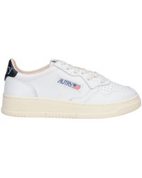 Autry - Logo-Patch Perforated Sneakers - Lyst