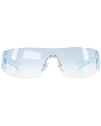 Gucci - Eyewear Gradient Lense Shield Sunglasses - Lyst