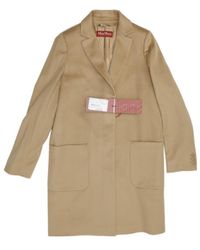Max Mara - Single-Breasted Medium-Length Coat - Lyst