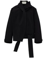 Entire studios - Belted Wrap Jacket - Lyst