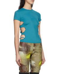★Miaou★ グリーン Amelia Tシャツ Miaou Amelia T-Shirt in Green | Lyst