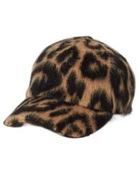 Fendi - Hat And Leo Wool Baseball Cap - Lyst