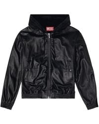 DIESEL - L-Ochs Zip-Up Long-Sleeved Jacket - Lyst